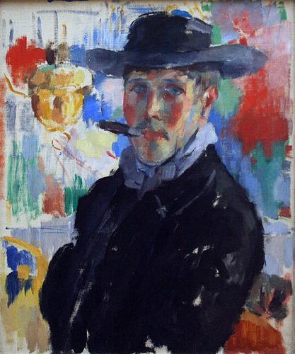 Rik Wouters Painting of Rik Wouters in the Koninklijk Museum voor Schone Kunsten oil painting image